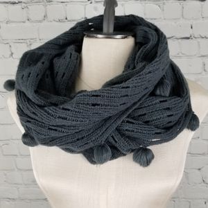 CHARLIE PAIGE | knit bauble infinity scarf